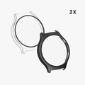 kwmobile Glass Case for Huawei Watch 4 Protective Cover Fullbody Fitness Tracker Case Set