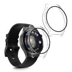 Huawei Watch 4 2x Fitness Tracker Full Cover Case with Glass Screen Protector