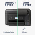 kwmobile Cover kompatibel mit Epson Eco Tank ET-3850 / Eco Tank ET-4856 - Tasche Hülle Drucker - Staubschutzhülle