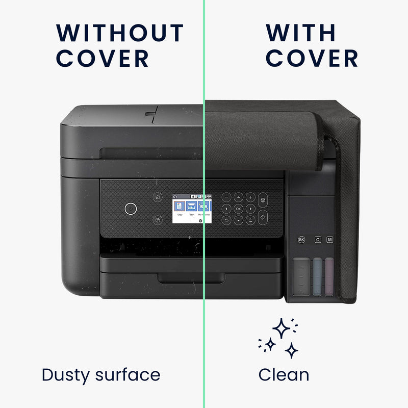 kwmobile Cover kompatibel mit Epson Eco Tank ET-3850 / Eco Tank ET-4856 - Tasche Hülle Drucker - Staubschutzhülle