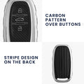Case for Audi A6 A7 A8 Q7 Q8 3-Button Car Key Keyless