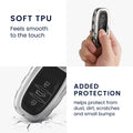 Case for Audi A6 A7 A8 Q7 Q8 3-Button Car Key Keyless