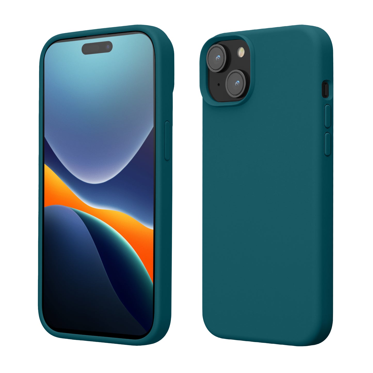 kwmobile Phone Case for iPhone 15 Case Wireless Charging