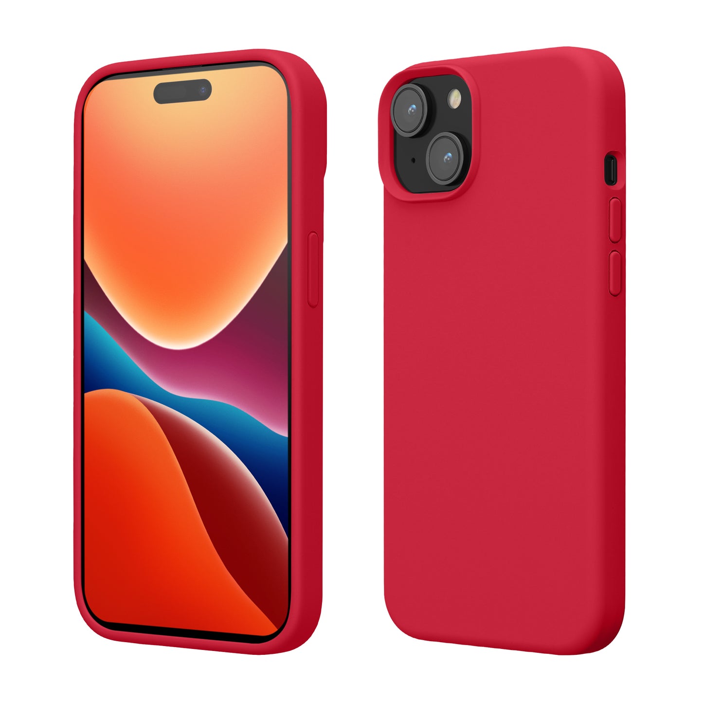 kwmobile Phone Case for iPhone 15 Case Wireless Charging