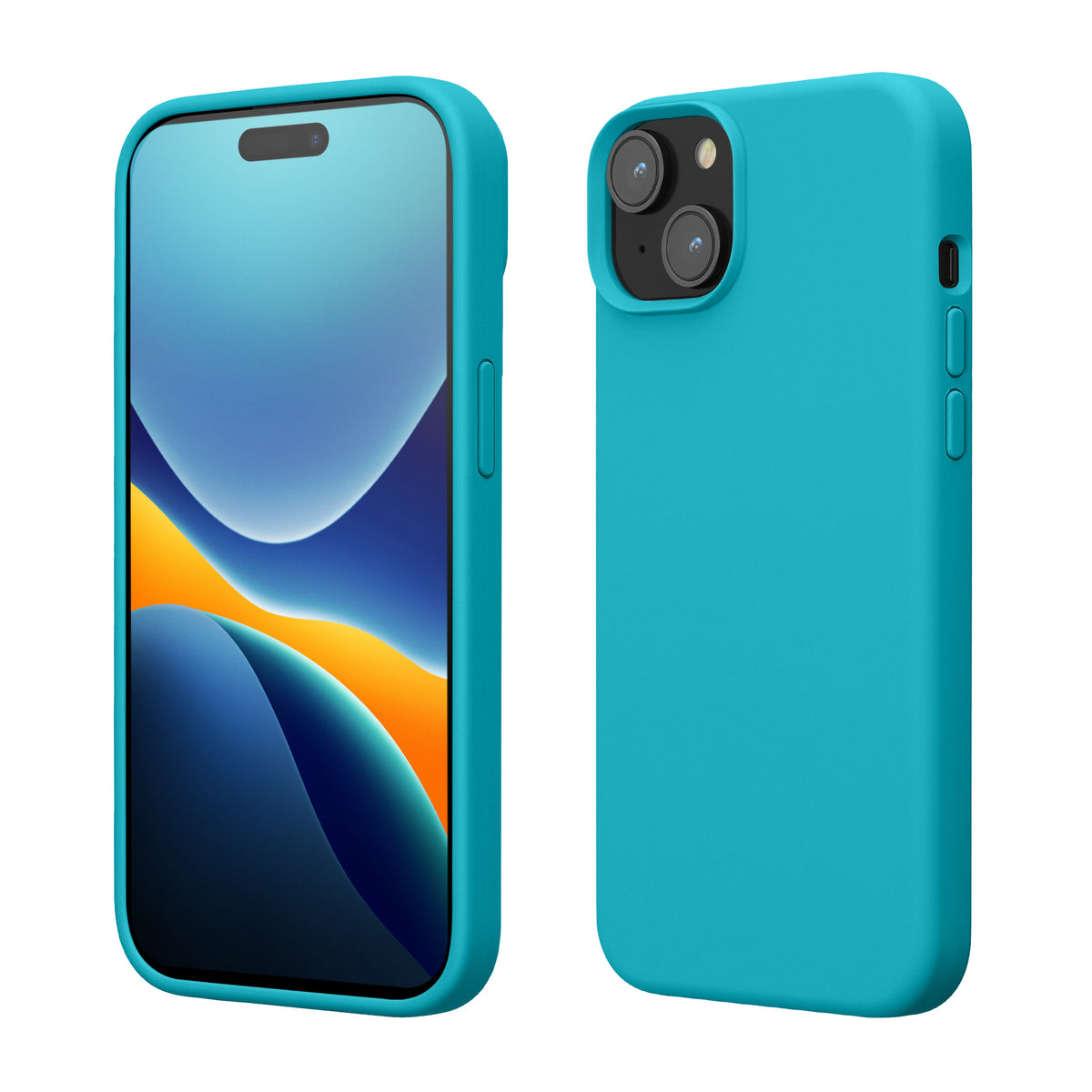 kwmobile Phone Case for iPhone 15 Case Wireless Charging