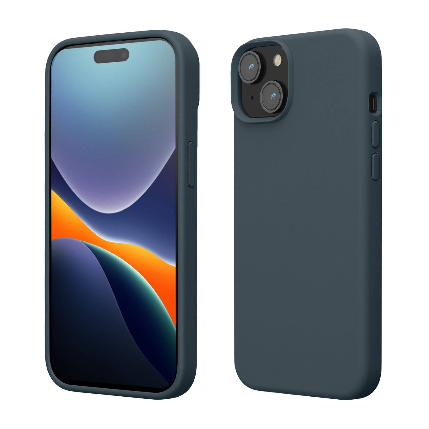 kwmobile Phone Case for iPhone 15 Case Wireless Charging