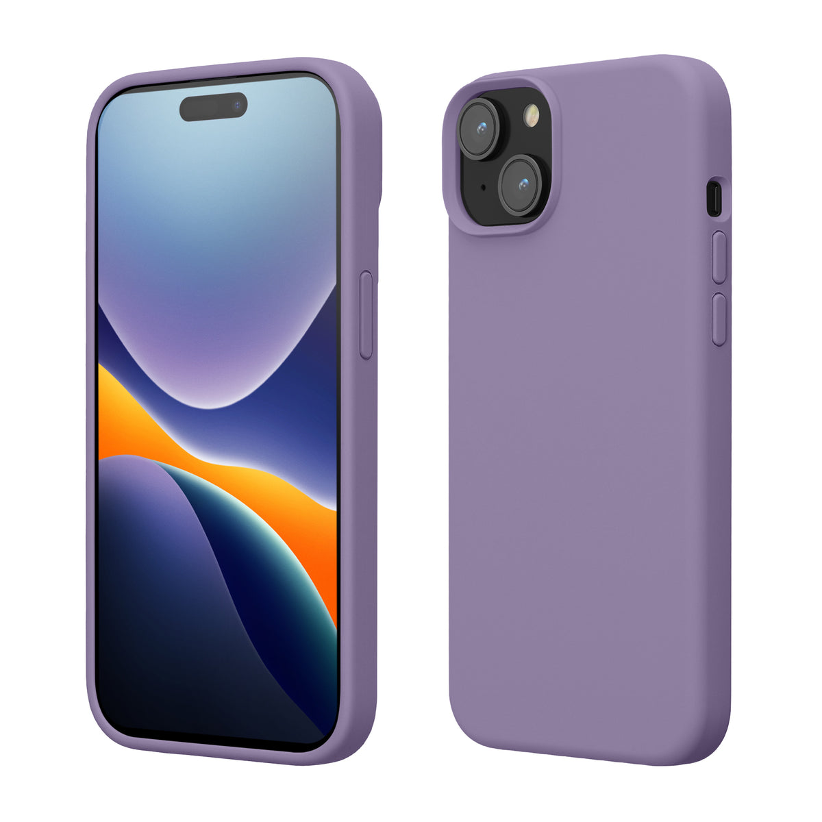 kwmobile Phone Case for iPhone 15 Case Wireless Charging