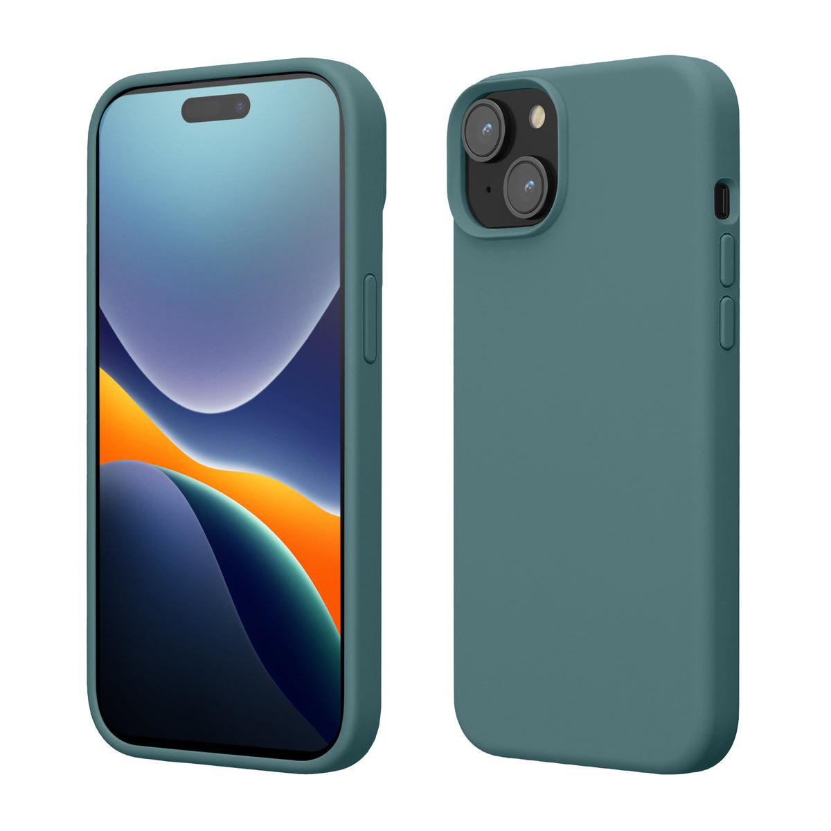 kwmobile Phone Case for iPhone 15 Case Wireless Charging