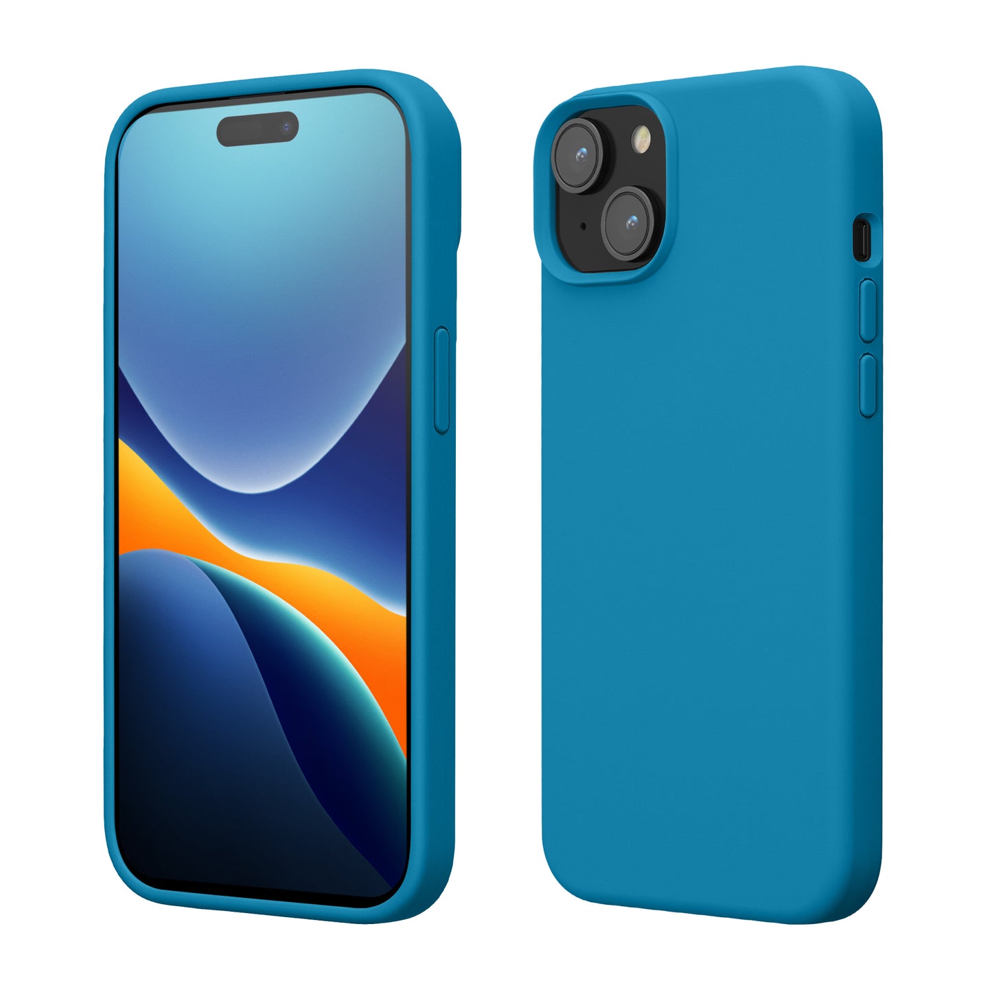 kwmobile Phone Case for iPhone 15 Case Wireless Charging