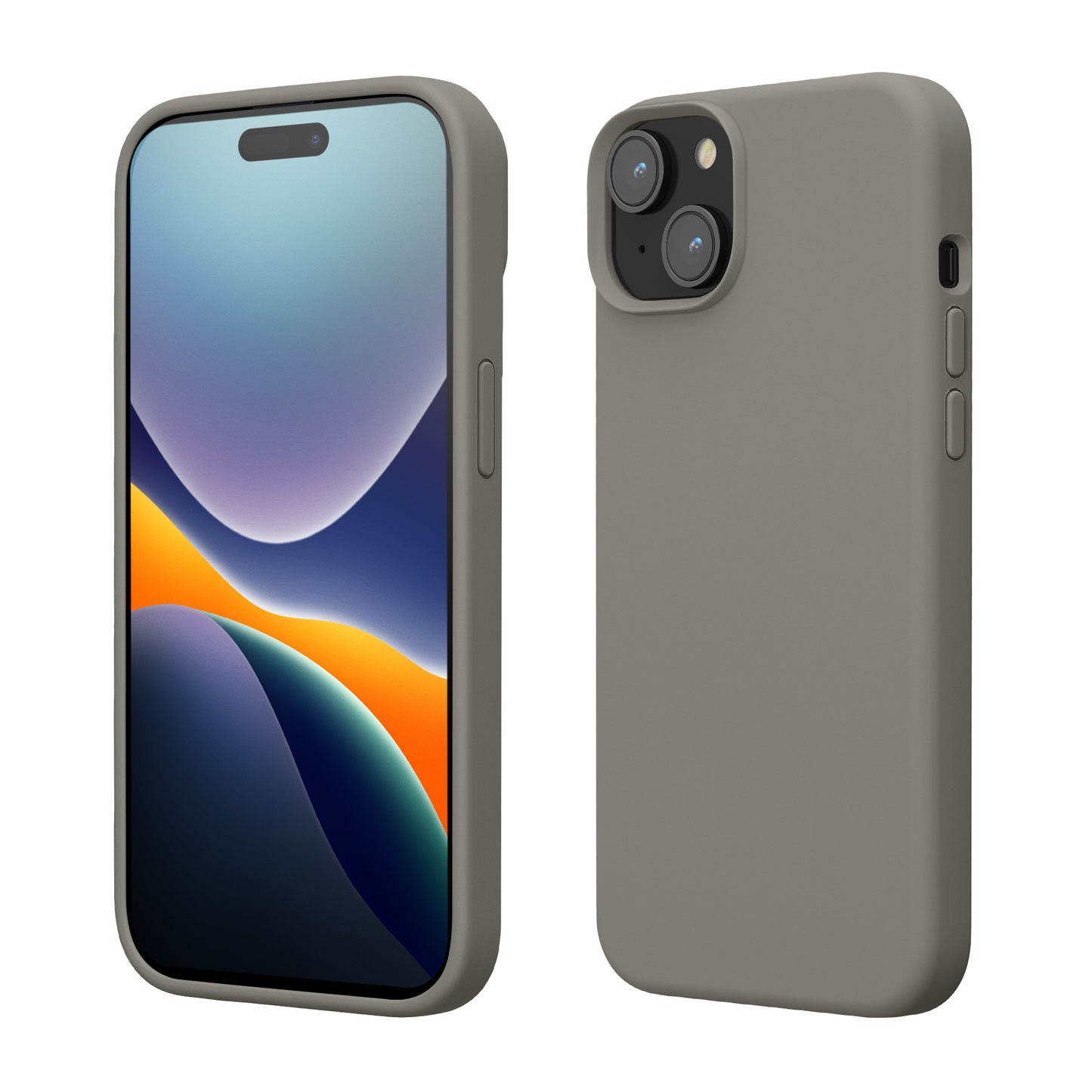 kwmobile Phone Case for iPhone 15 Case Wireless Charging