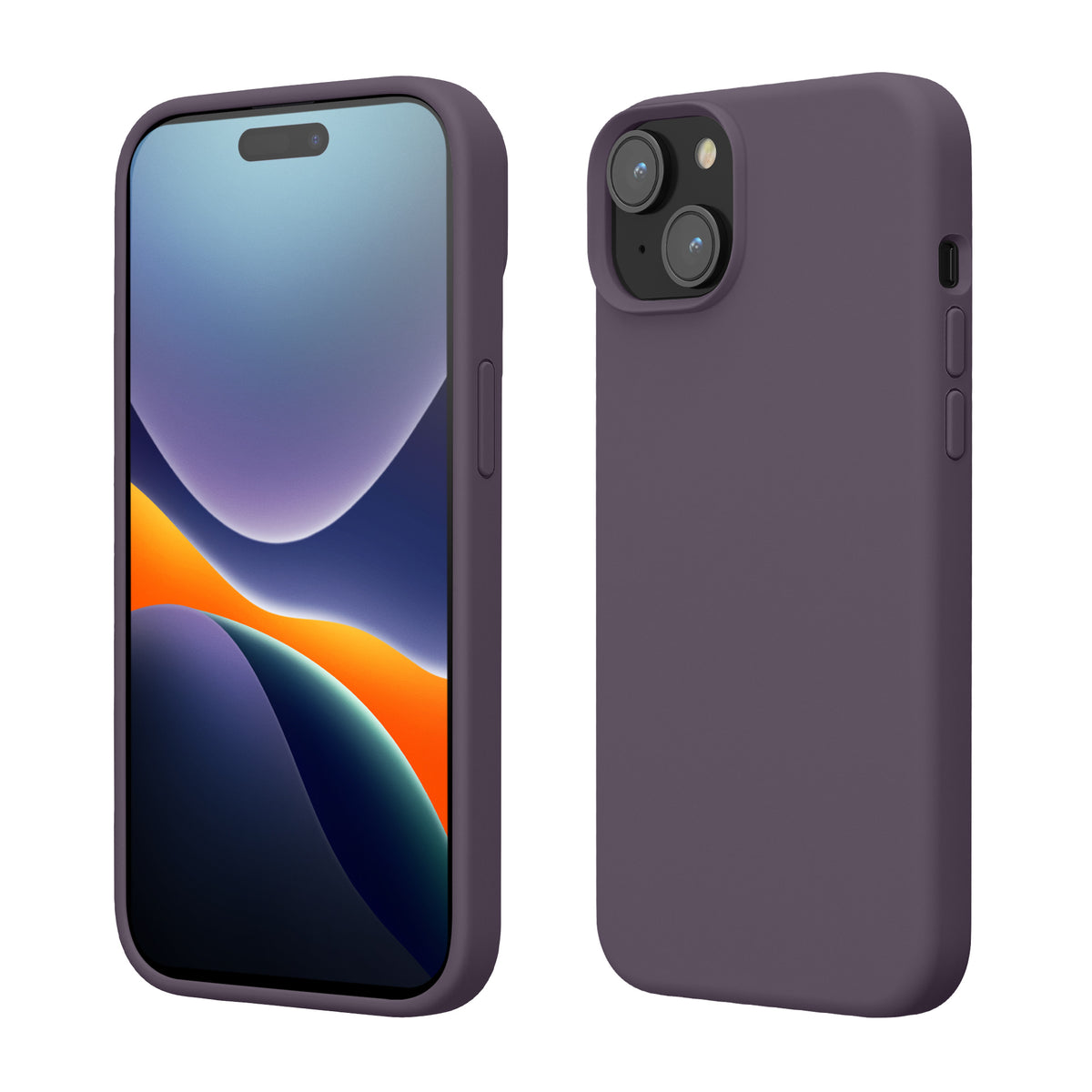 kwmobile Phone Case for iPhone 15 Case Wireless Charging