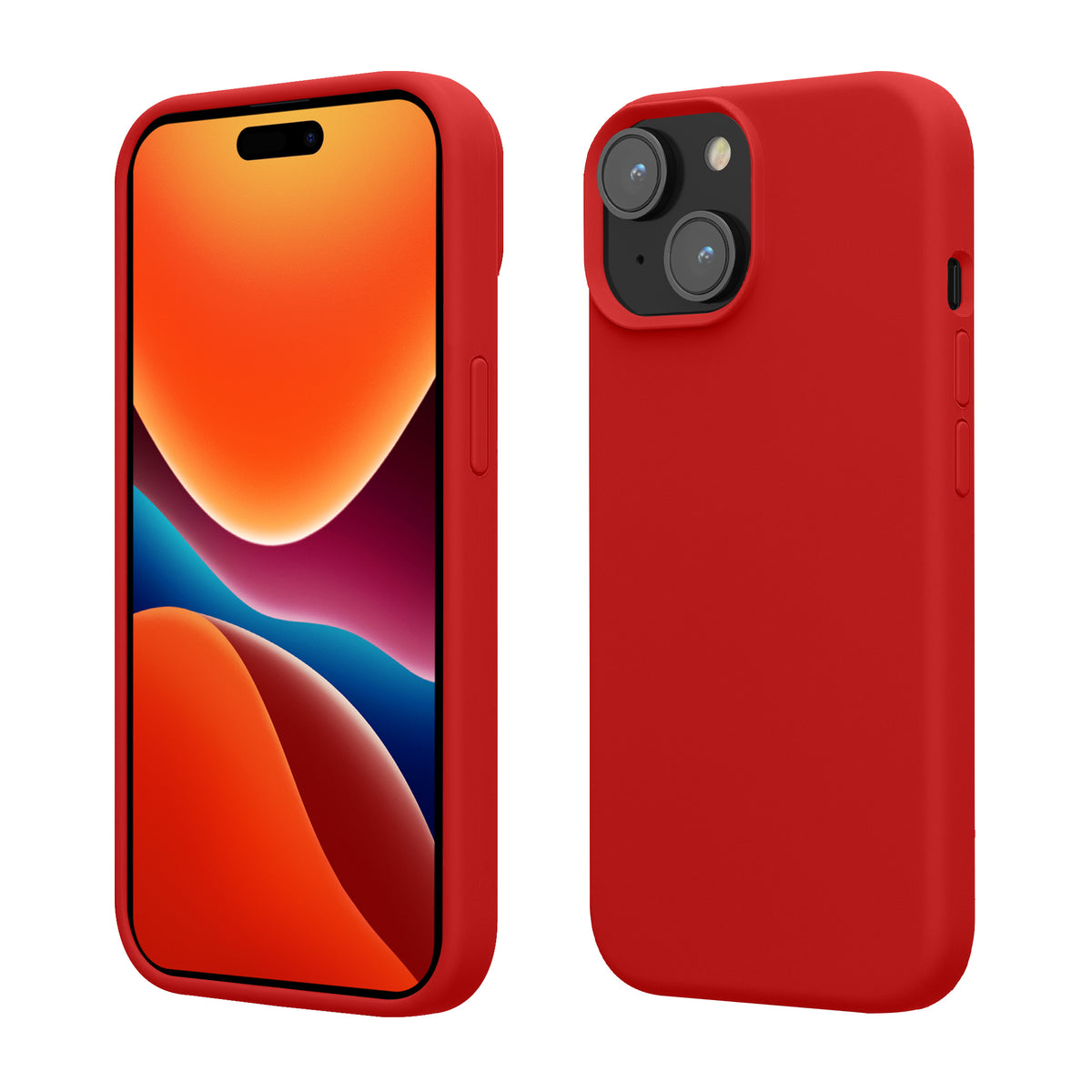 kwmobile Phone Case for iPhone 15 Case Wireless Charging