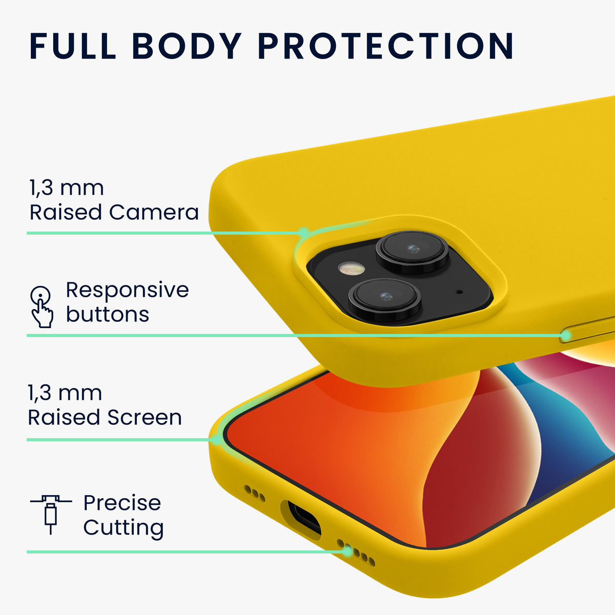 iPhone 15 Plus Silicone Phone Case