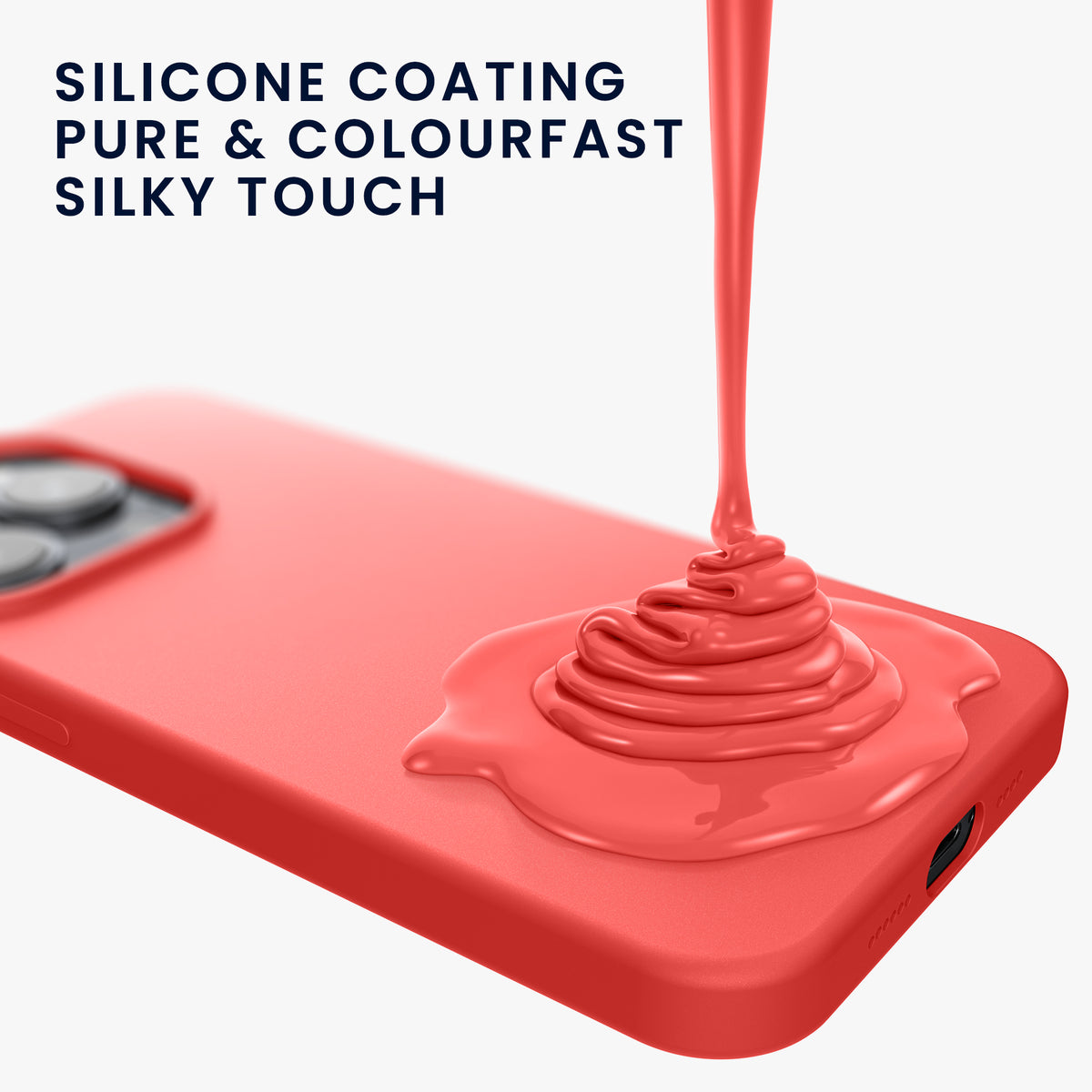 iPhone 15 Plus Silicone Phone Case