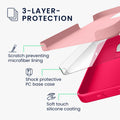 kwmobile Phone Case for iPhone 15 Pro - Silicone Cover - Wireless Charging