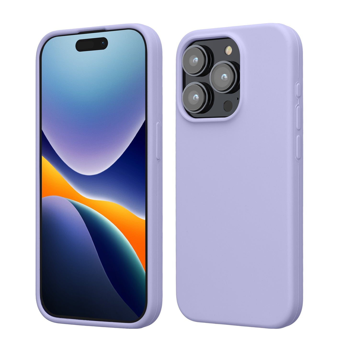 kwmobile Phone Case for iPhone 15 Pro - Silicone Cover - Wireless Charging