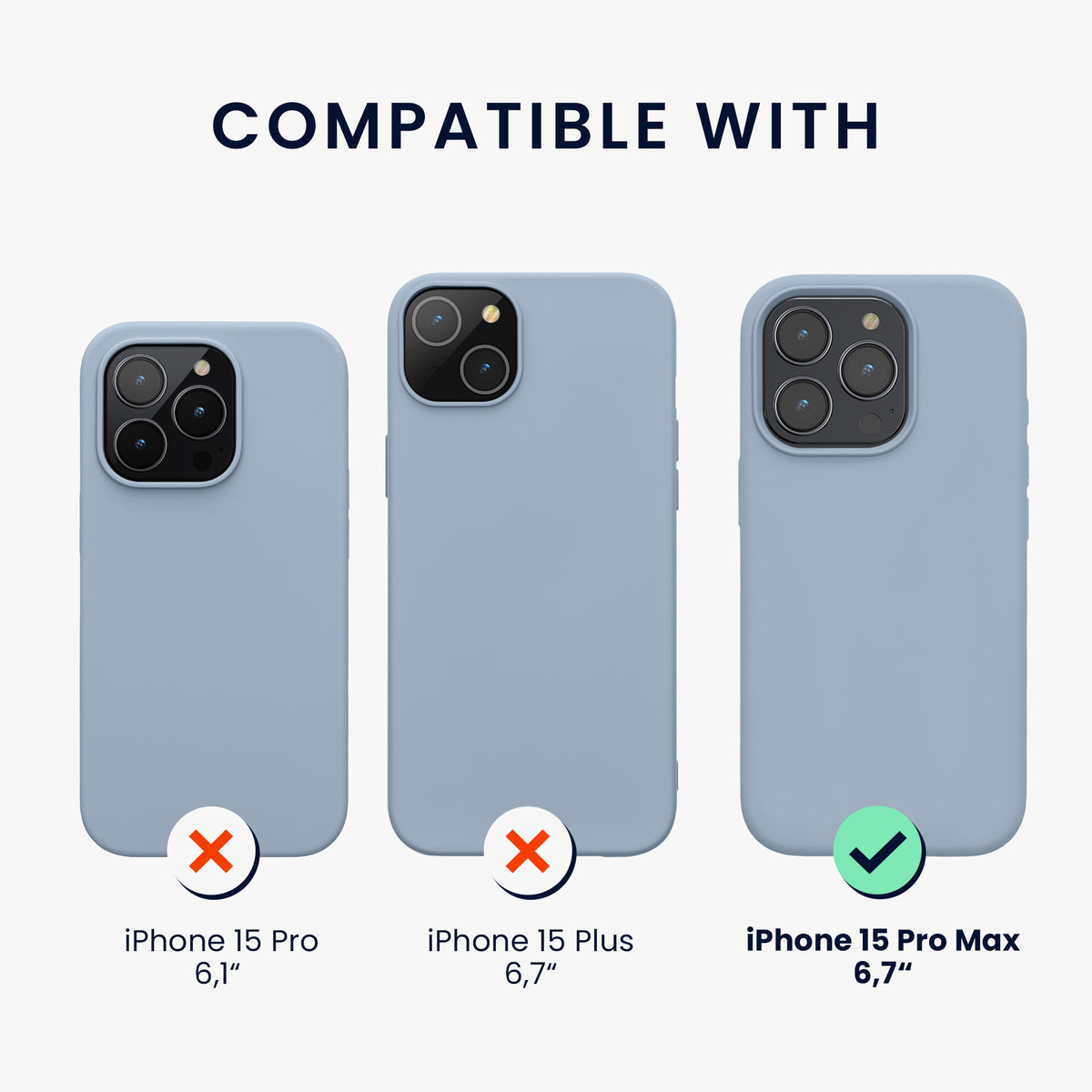 iPhone 15 Pro Max Rubberised Silicone Phone Case