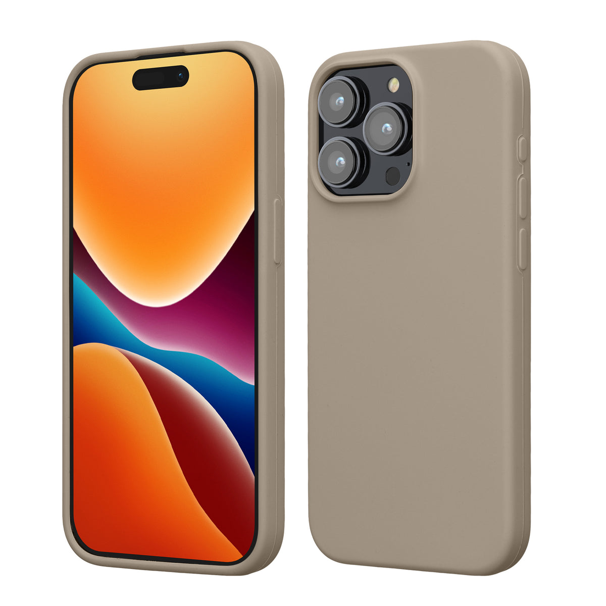iPhone 15 Pro Max Rubberised Silicone Phone Case