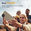 kwmobile Case Compatible with iPhone 15 Case - Soft and Slim Silicone Phone Case - Shock-Absorbing Flexible Cover