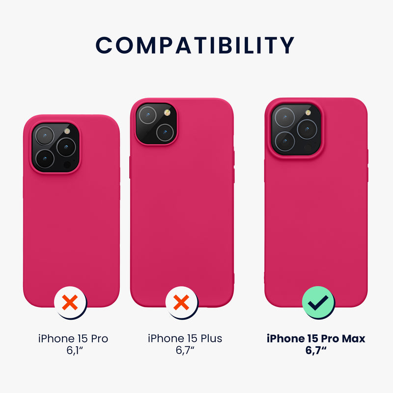 TPU Case for iPhone 15 Pro Max in Matte Olive Green