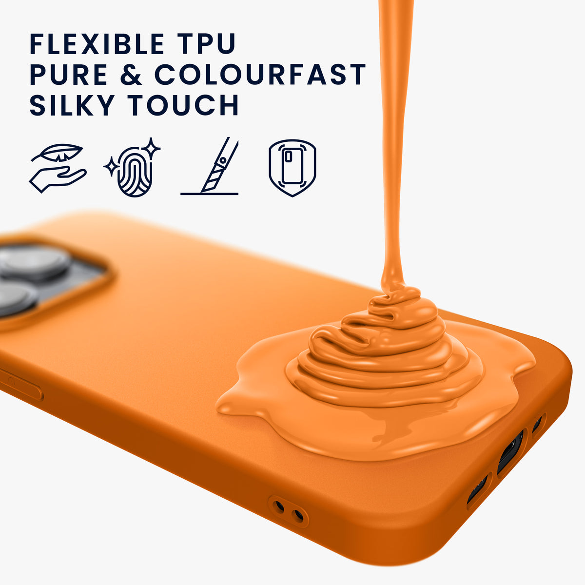 iPhone 15 Pro Max Slim TPU Phone Case