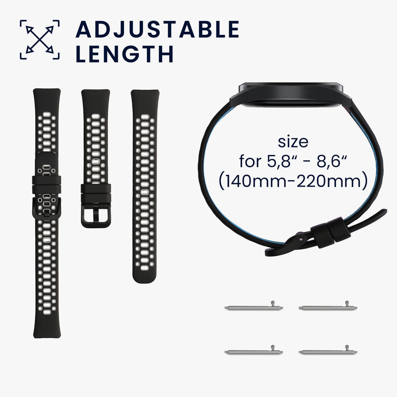kwmobile Watch Strap for Huawei Band 10 / 9 / 8 Wristband Fitness Tracker Band Set Replacement Strap Smartwatch