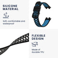 kwmobile Watch Strap for Huawei Band 10 / 9 / 8 Wristband Fitness Tracker Band Set Replacement Strap Smartwatch