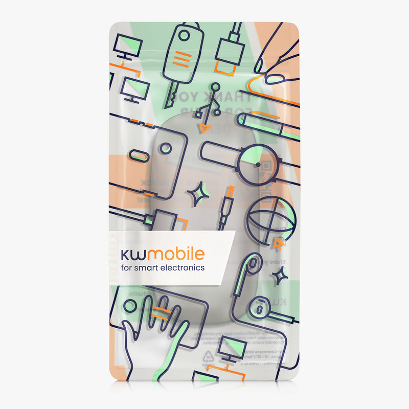kwmobile Schutzhülle kompatibel mit Apple Magic Mouse 1 / 2 Hülle - PC Maus Cover aus softem Silikon - Hüllen
