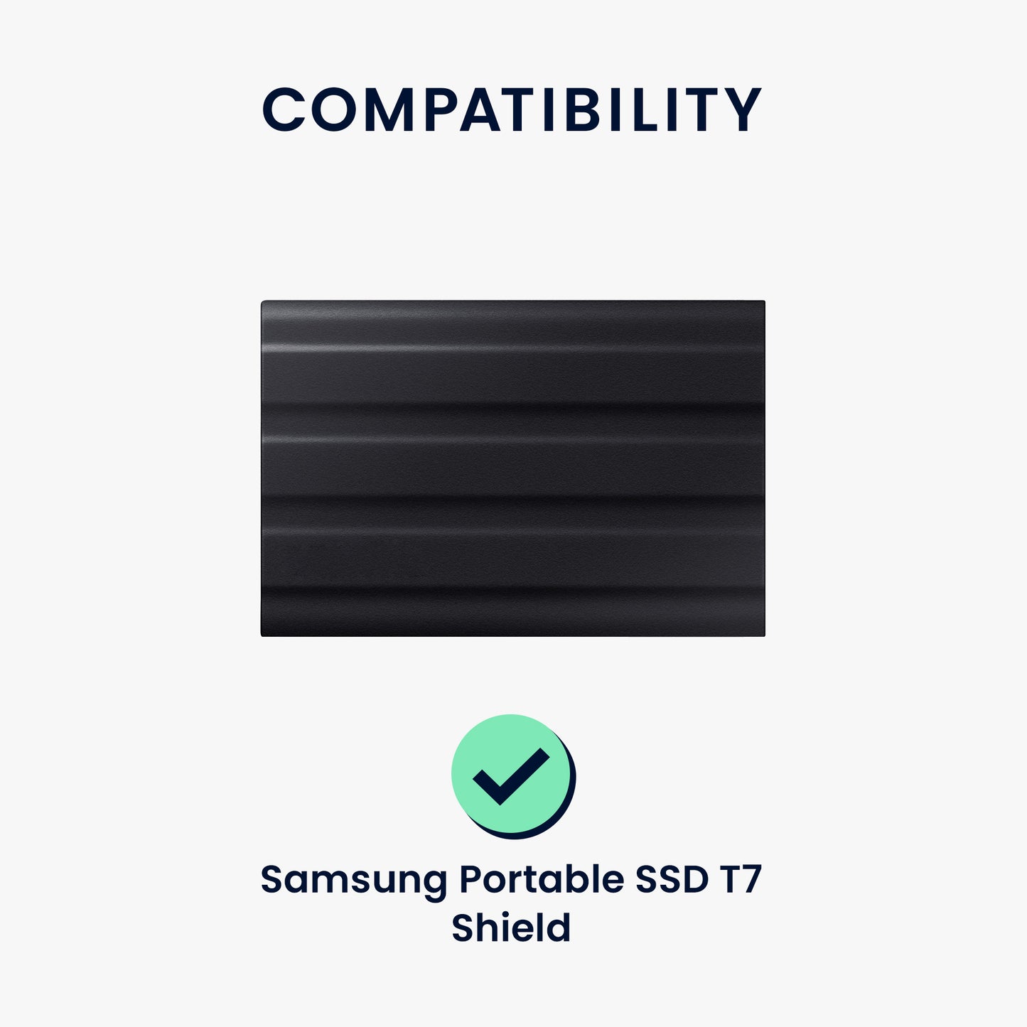 Samsung Portable SSD T7 Shield Case