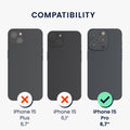 Case compatible with iPhone 15 Pro