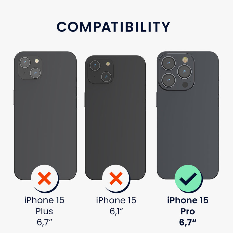 Case compatible with iPhone 15 Pro