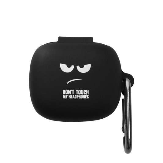 Silicone Case for JBL Live Pro 2 TWS Don't touch my Headphones