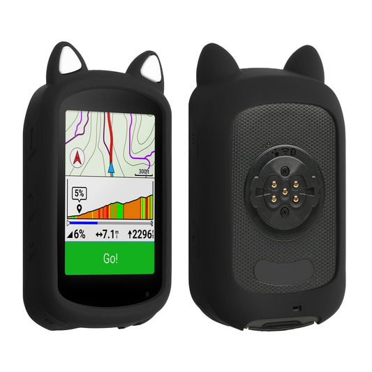 kwmobile Case Compatible with Garmin Edge 840 / Edge 540 - Back Cover for Bike GPS Computer - Protective Cover for Bicycle Computer