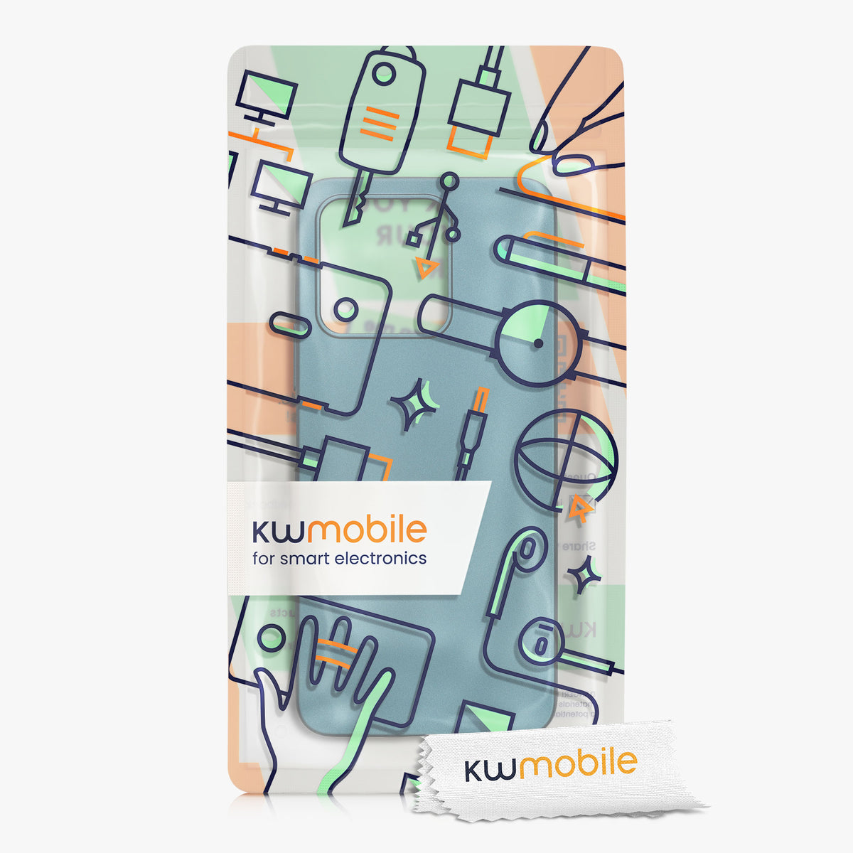kwmobile Phone Case for HONOR X6a Case - Silicone Case Protective Cover