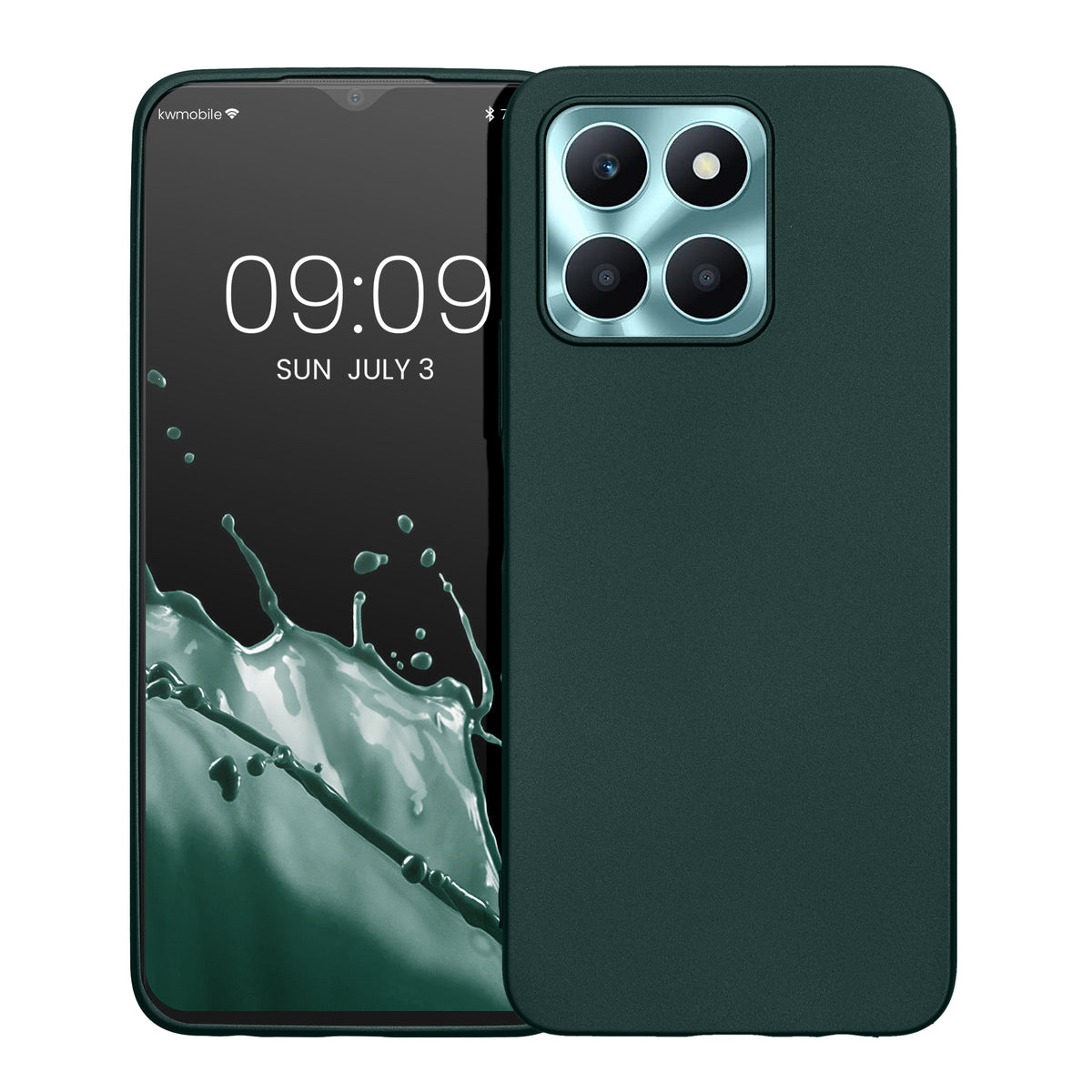 kwmobile Phone Case for HONOR X6a Case - Silicone Case Protective Cover