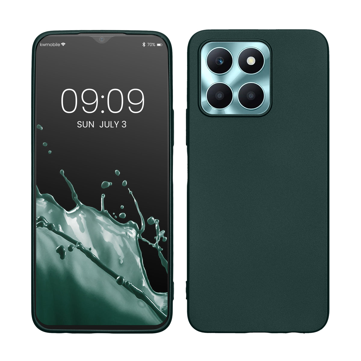 kwmobile Phone Case for HONOR X6a Case - Silicone Case Protective Cover