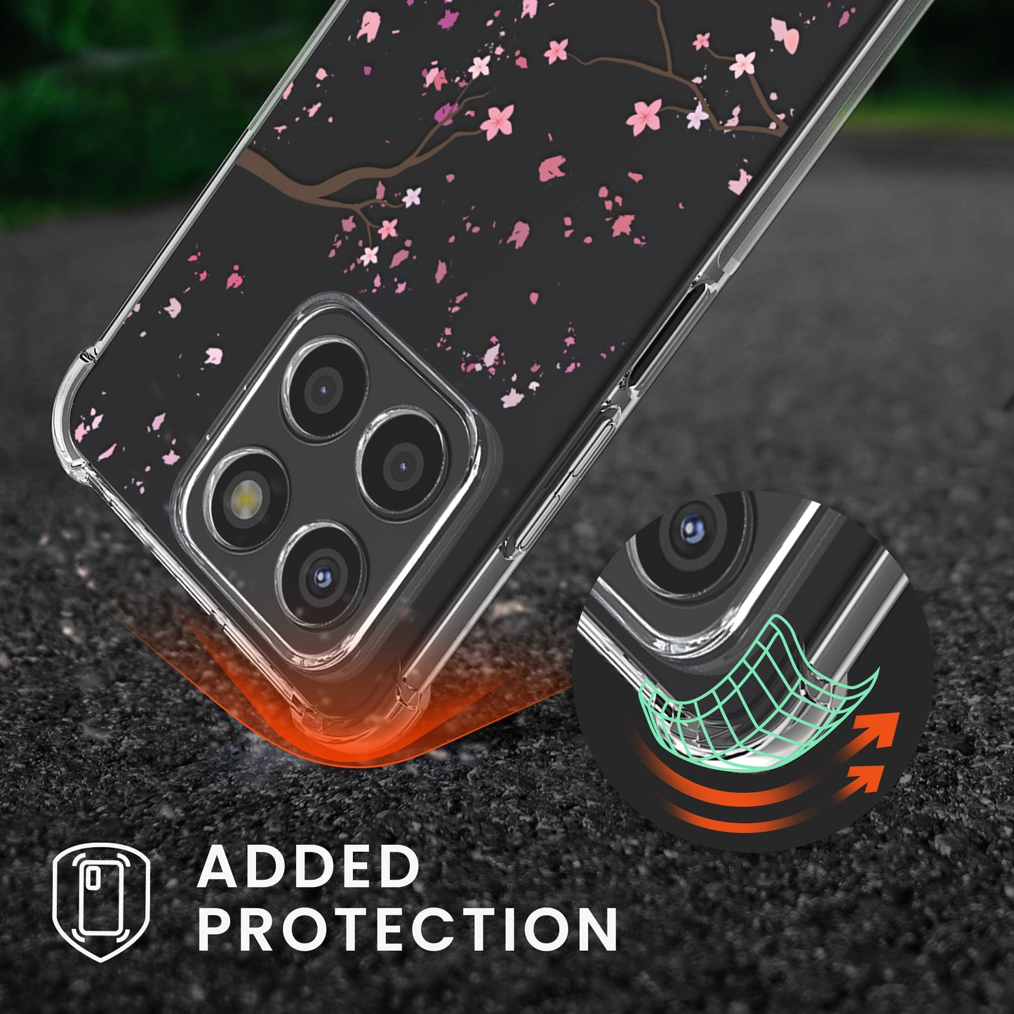 Case compatible with HONOR X6a