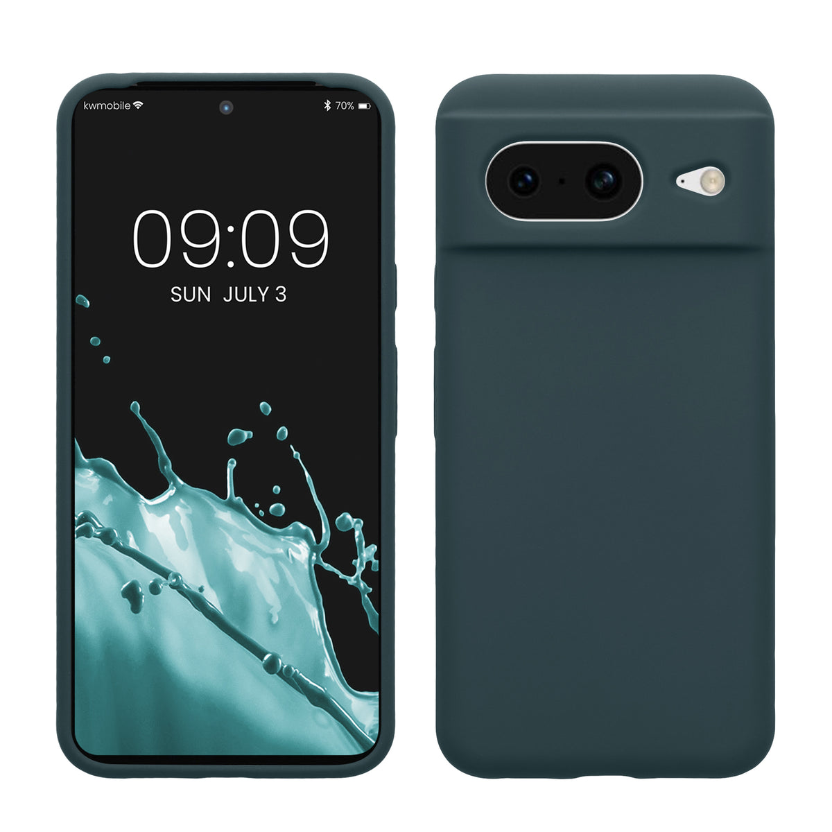 kwmobile Phone Case for Google Pixel 8 Case Wireless Charging