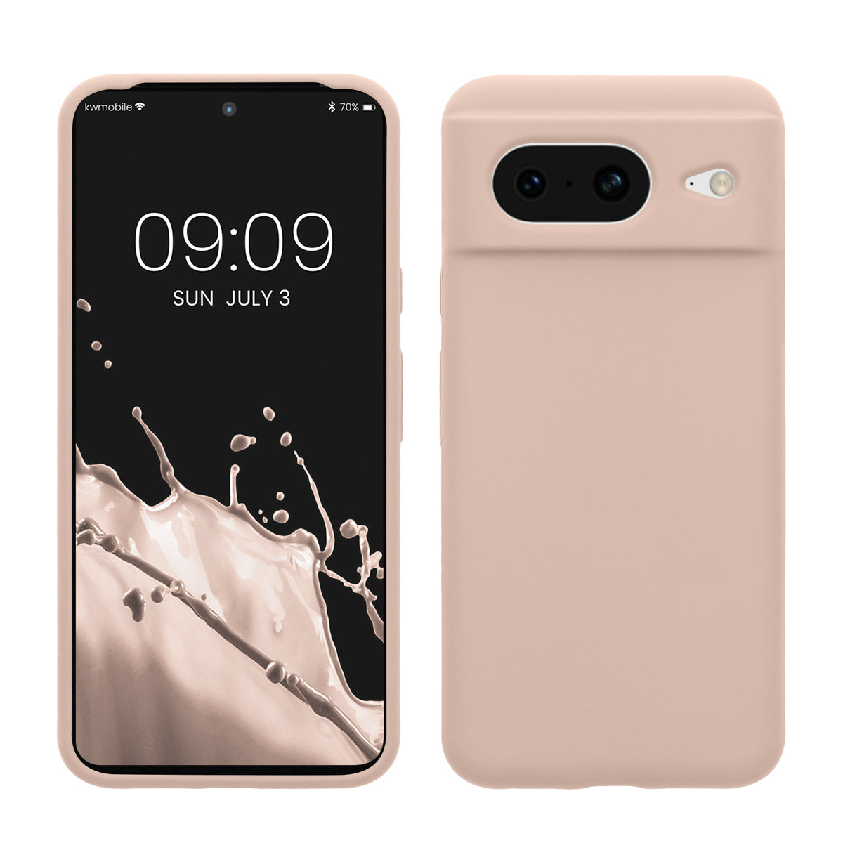 kwmobile Phone Case for Google Pixel 8 Case Wireless Charging