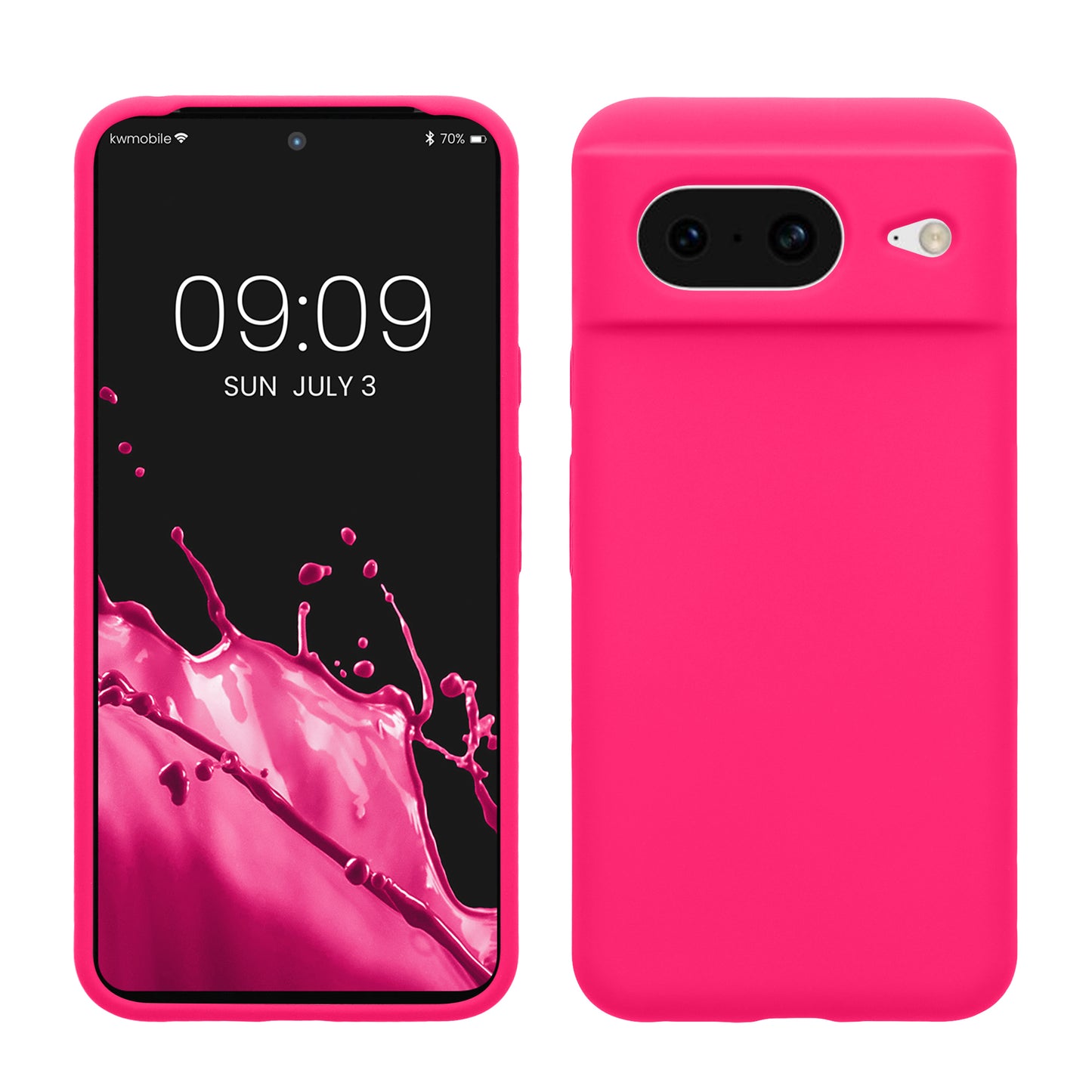kwmobile Phone Case for Google Pixel 8 Case Wireless Charging