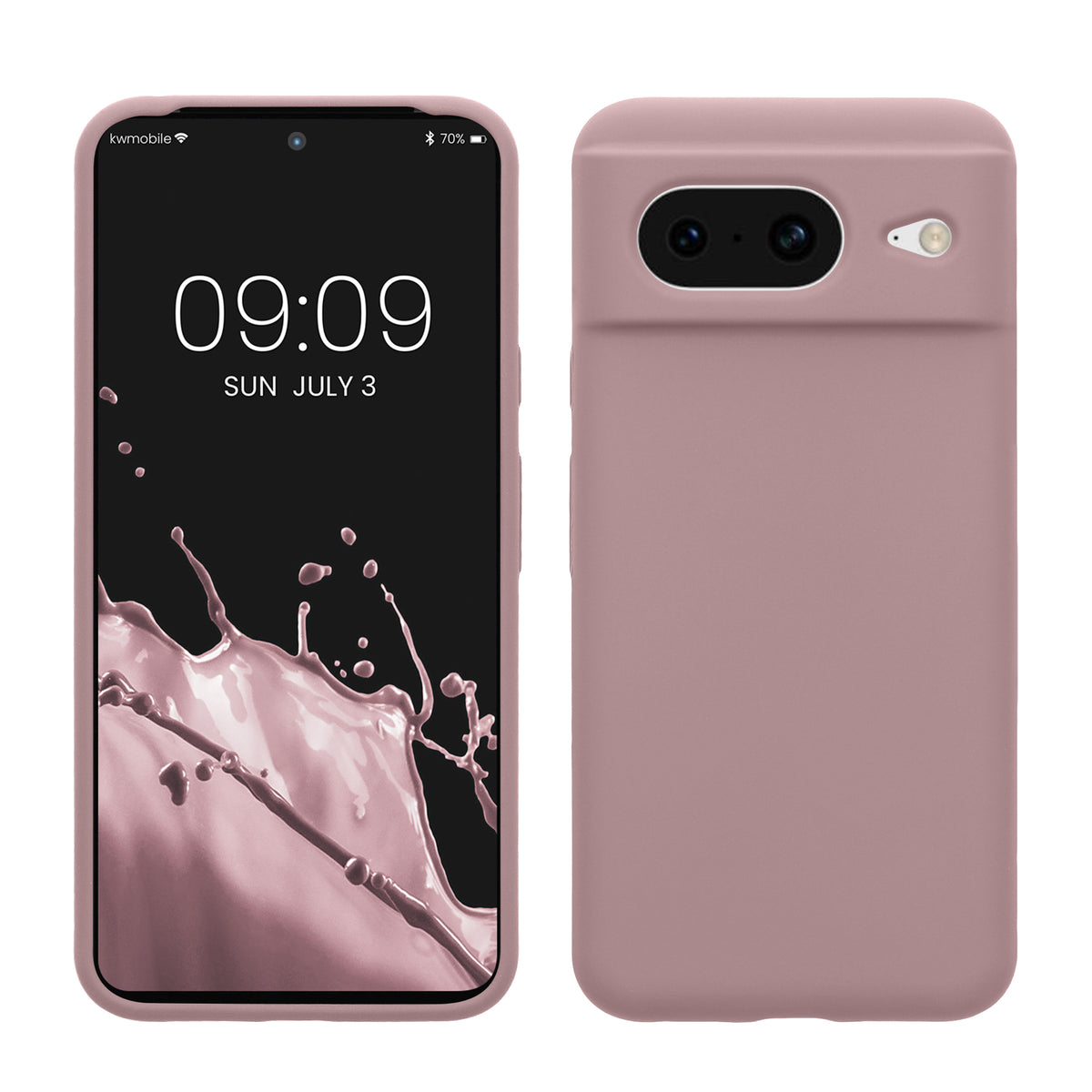 kwmobile Phone Case for Google Pixel 8 Case Wireless Charging