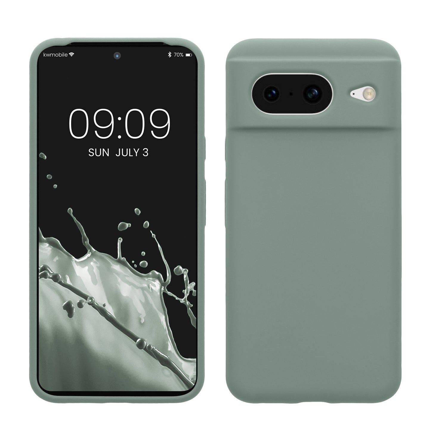 kwmobile Phone Case for Google Pixel 8 Case Wireless Charging