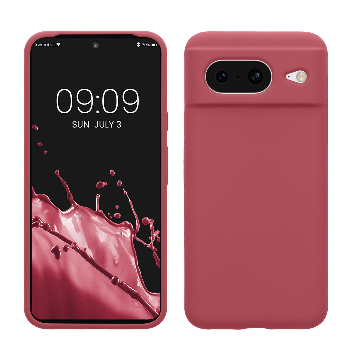 kwmobile Phone Case for Google Pixel 8 Case Wireless Charging