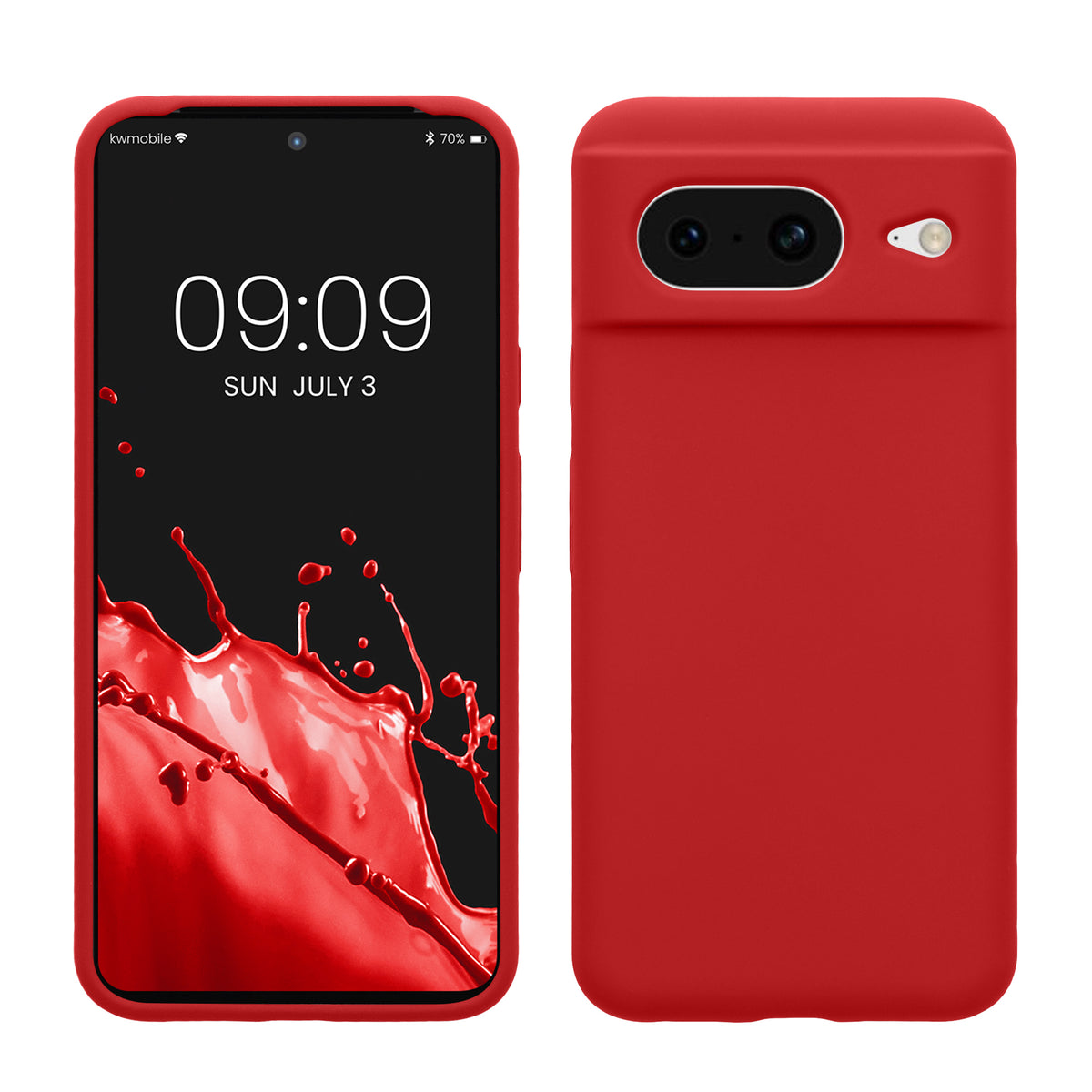 kwmobile Phone Case for Google Pixel 8 Case Wireless Charging