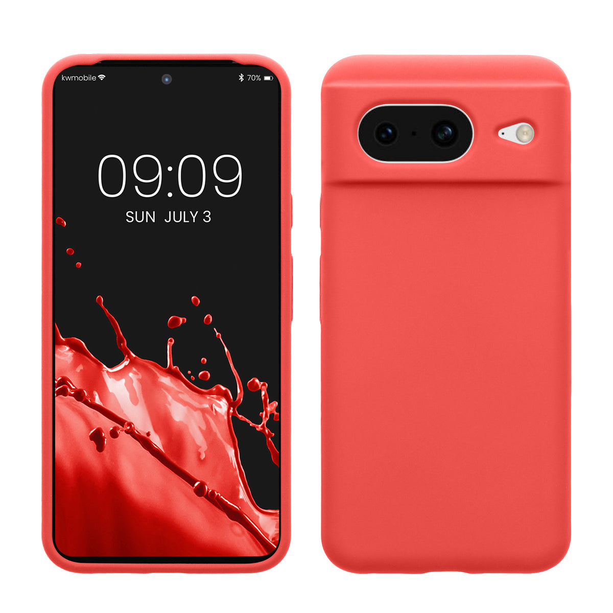 kwmobile Phone Case for Google Pixel 8 Case Wireless Charging