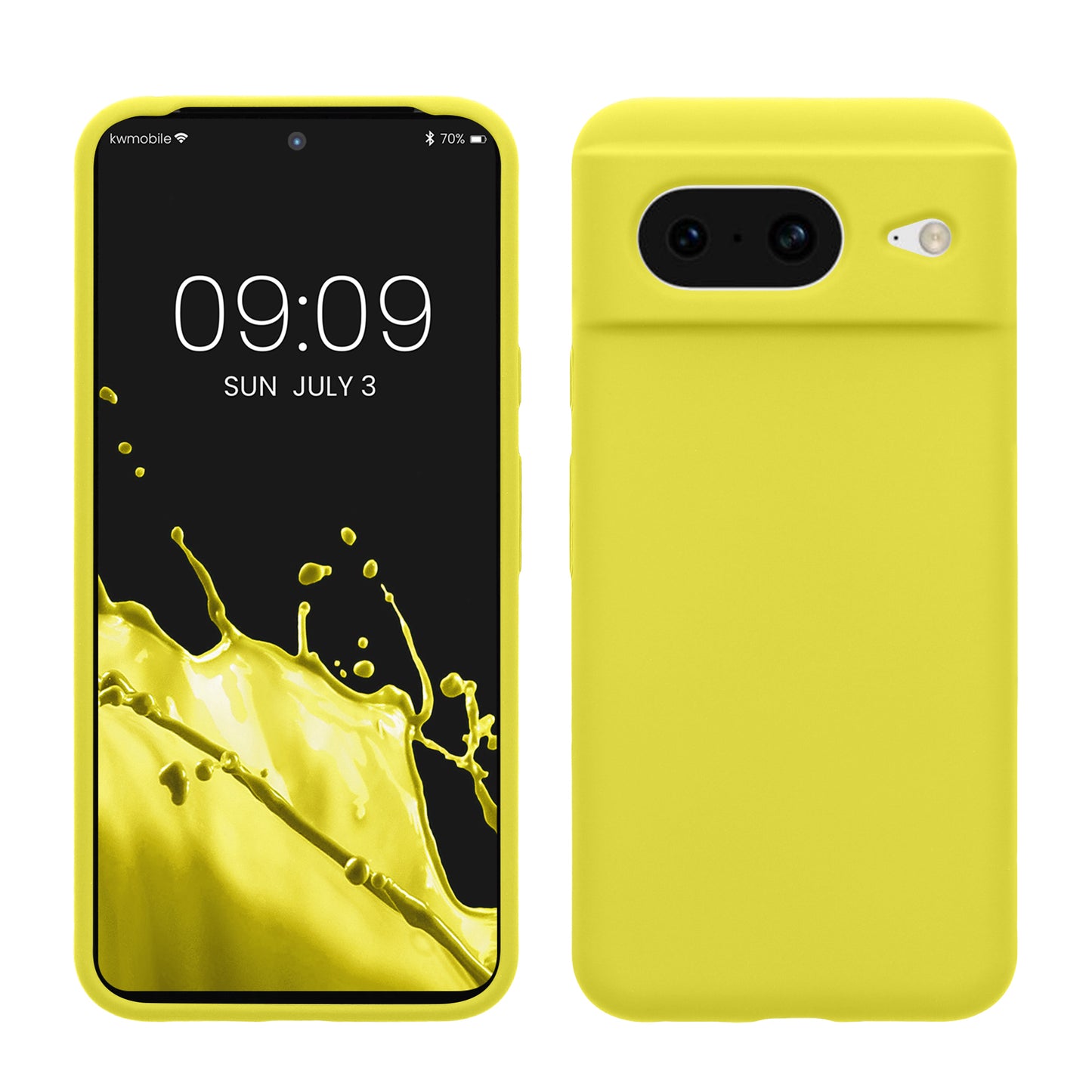 kwmobile Phone Case for Google Pixel 8 Case Wireless Charging