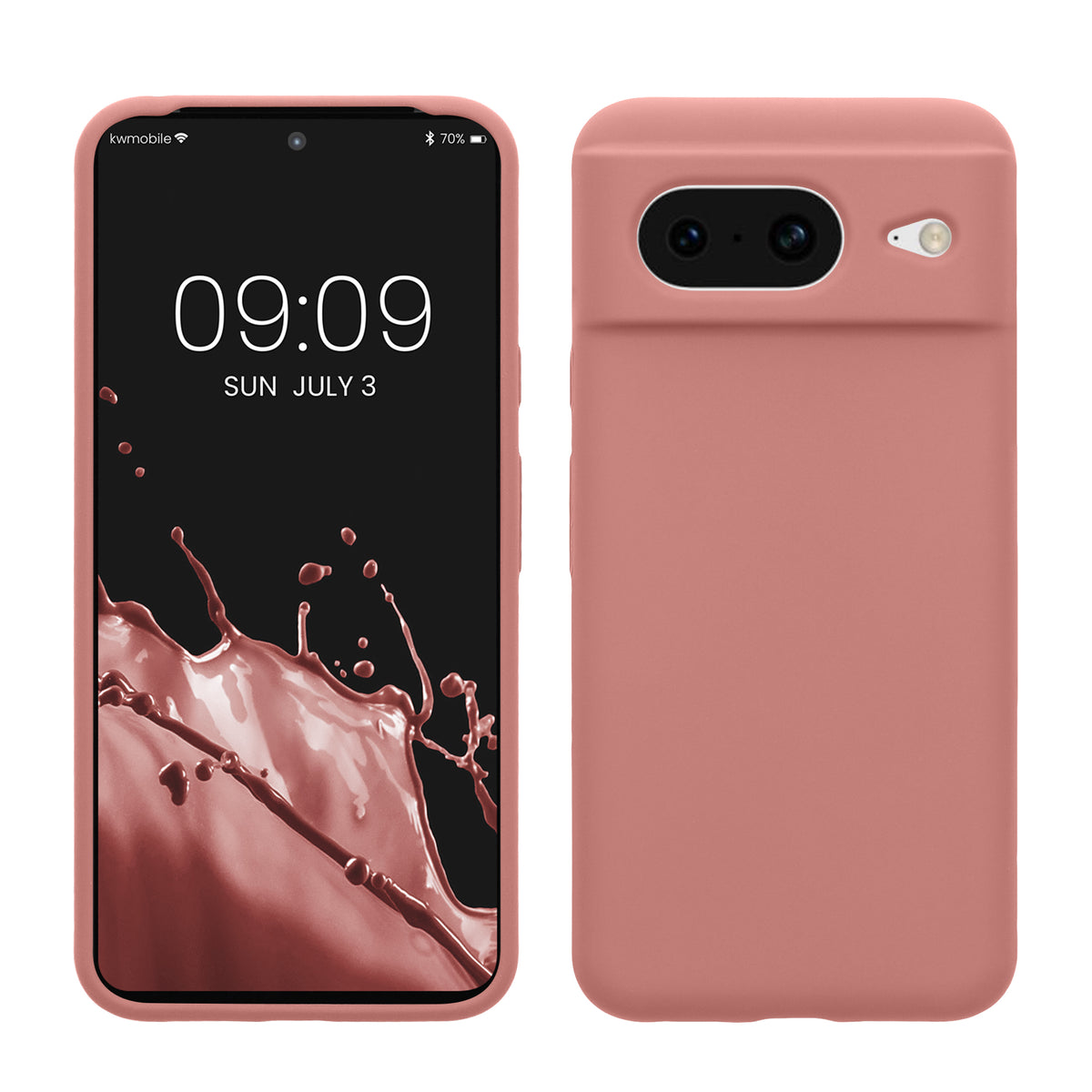 kwmobile Phone Case for Google Pixel 8 Case Wireless Charging