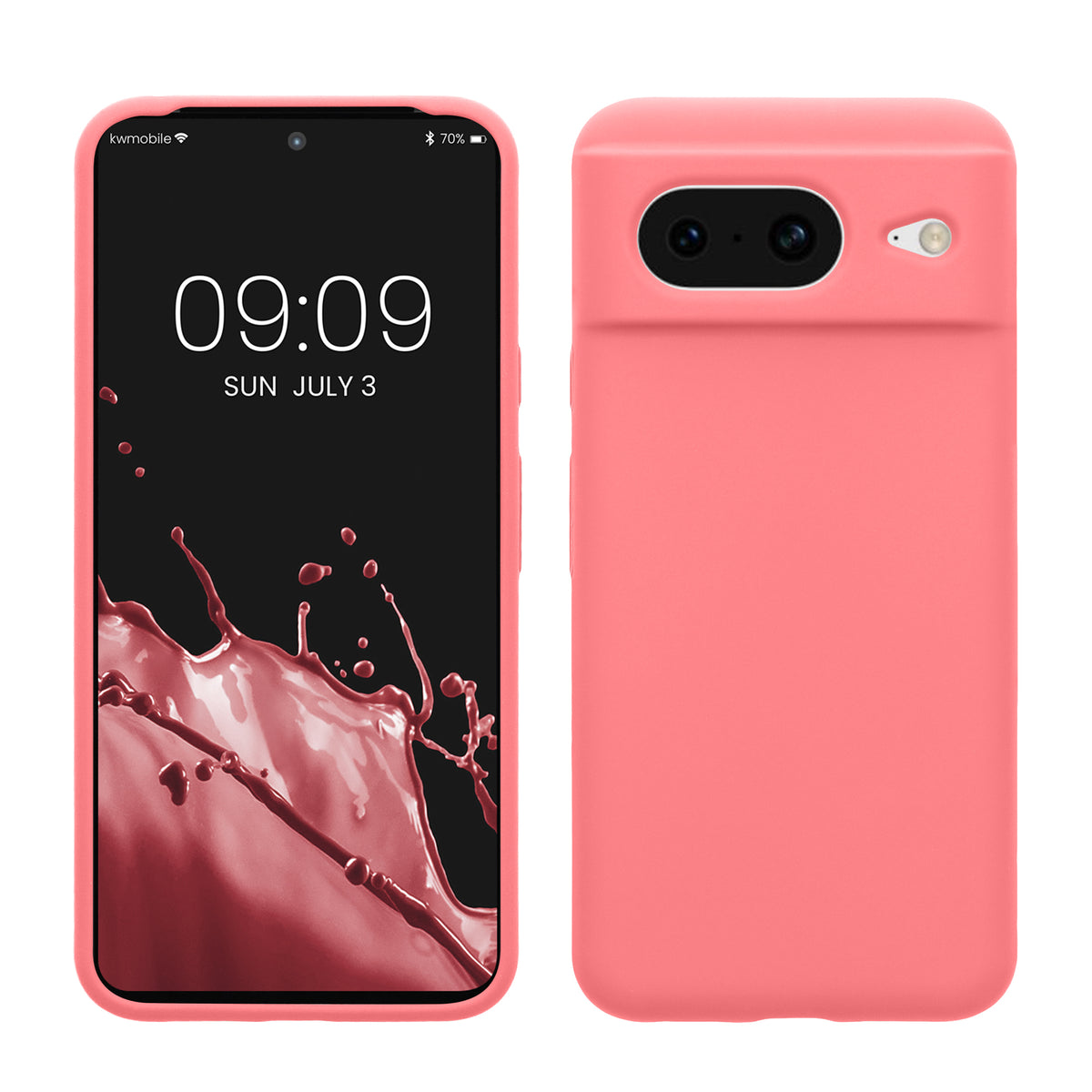 kwmobile Phone Case for Google Pixel 8 Case Wireless Charging