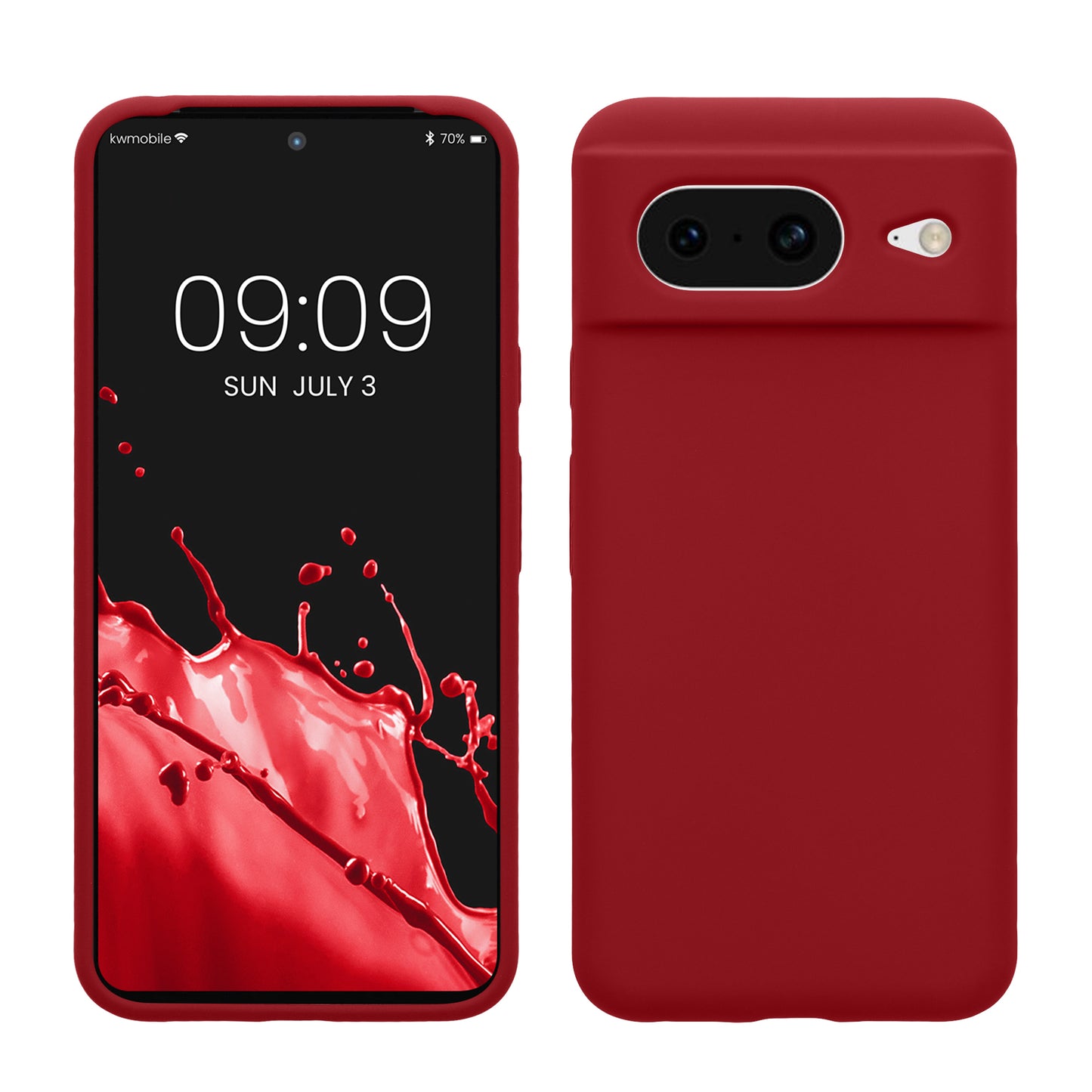 kwmobile Phone Case for Google Pixel 8 Case Wireless Charging