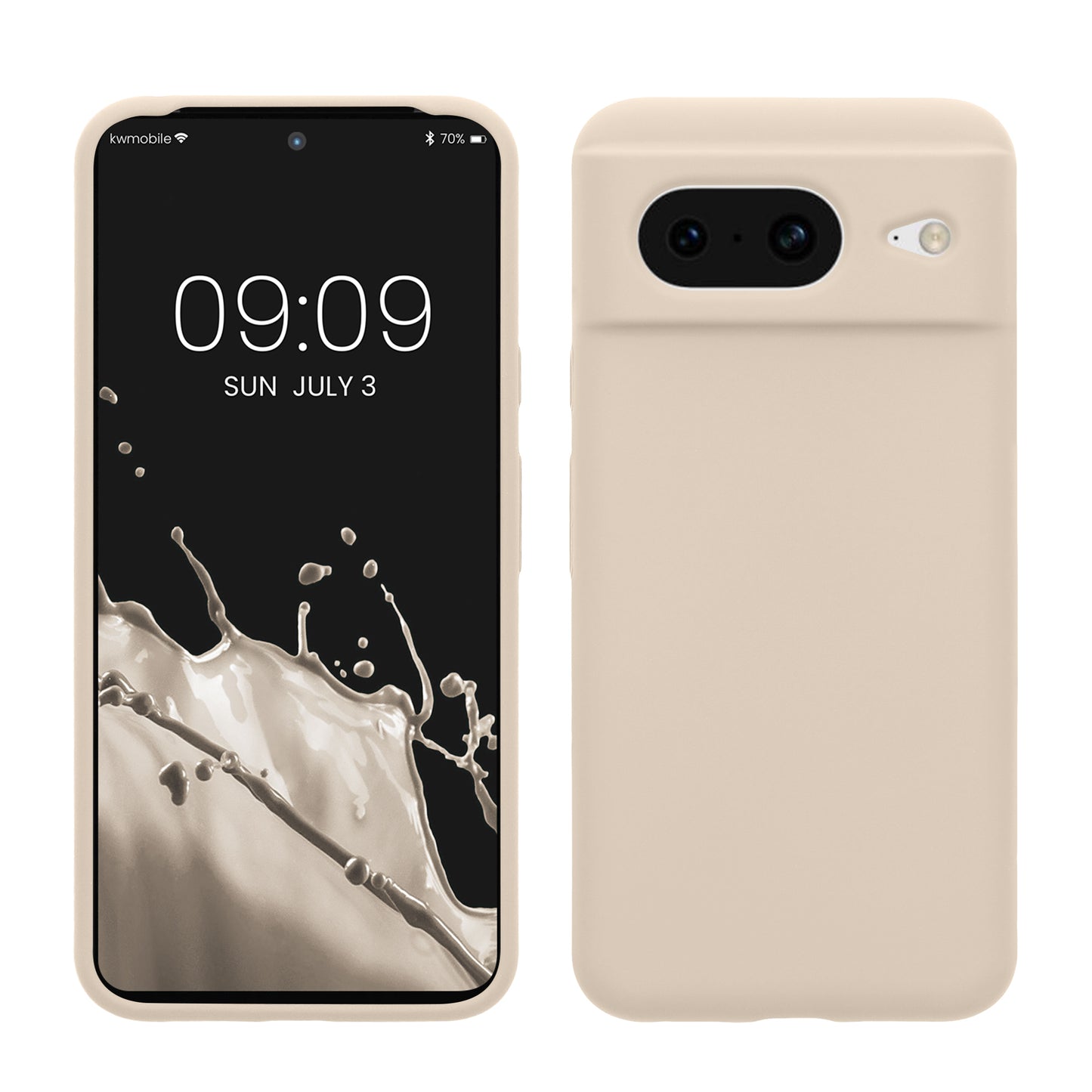 kwmobile Phone Case for Google Pixel 8 Case Wireless Charging